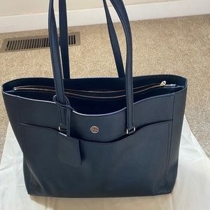 Tory Burch Robinson Leather Tote